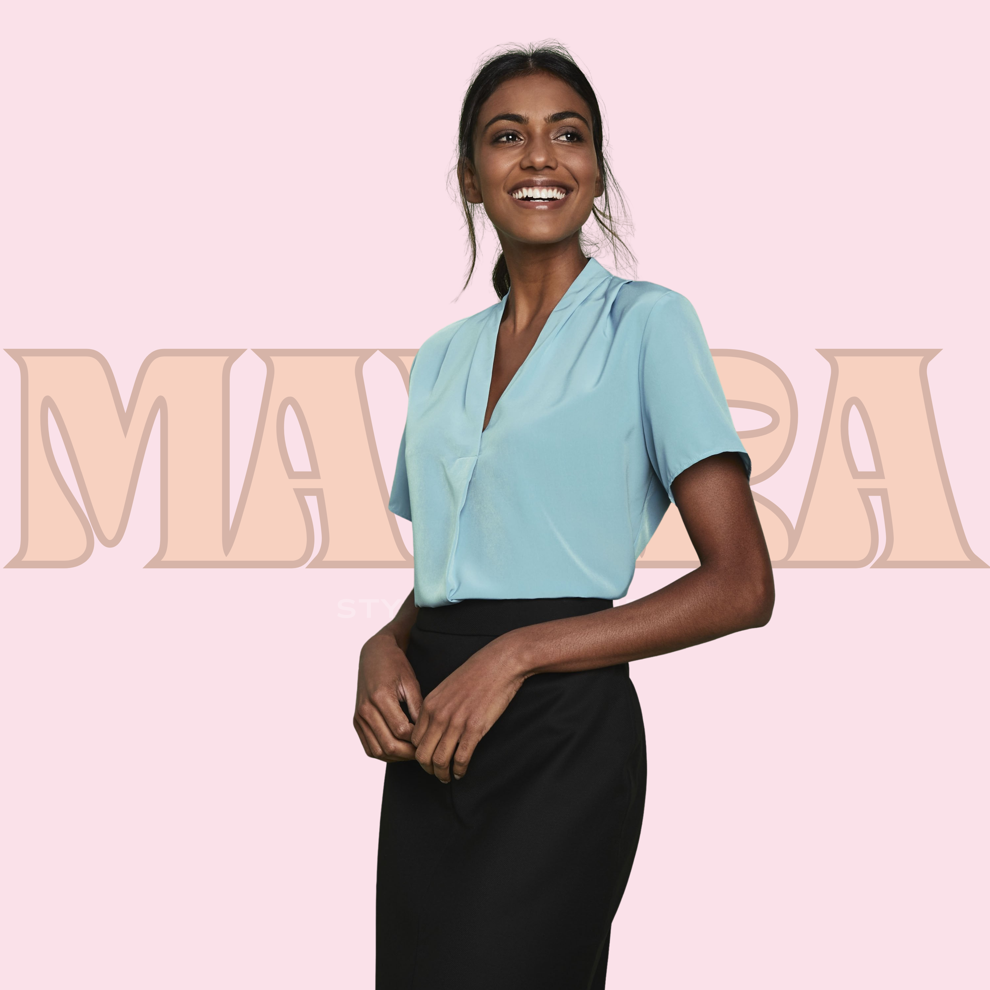 V-neck Blouse